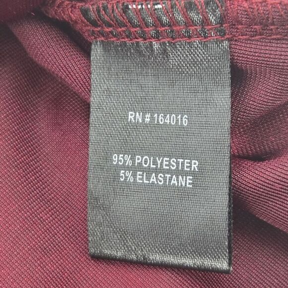 Calessa Button Up Down Shirt Womens Size 3X Red Floral Embroidered Velvet Boho - Picture 8 of 8